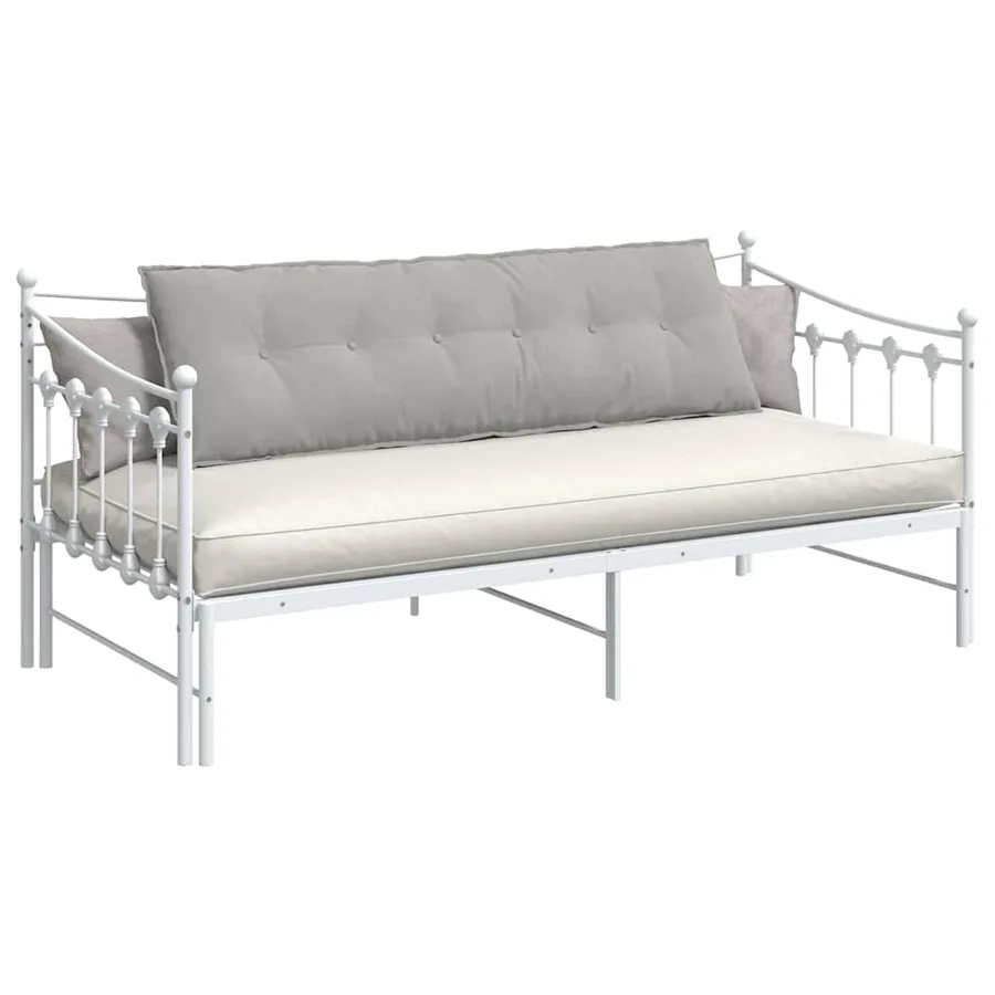 Coussin de Dos Gris clair 160 x 50 cm Tissu en microfibre - 3