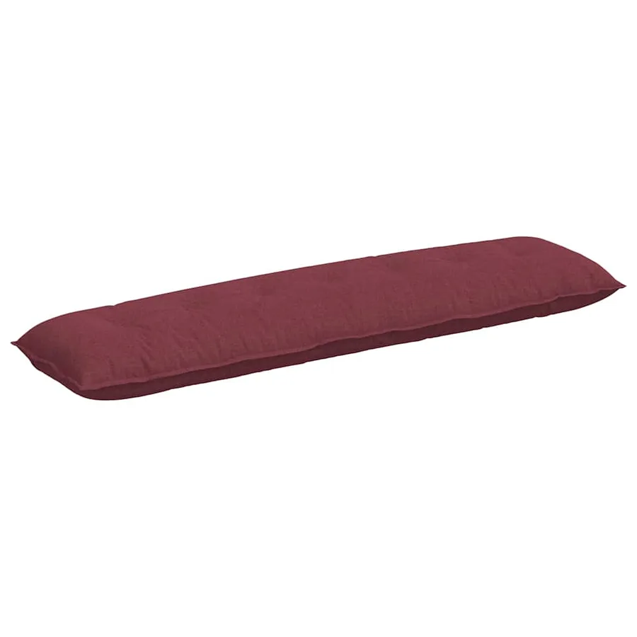 Coussin de Dos Bordeaux 200 x 19 x 50 cm tissu - 2