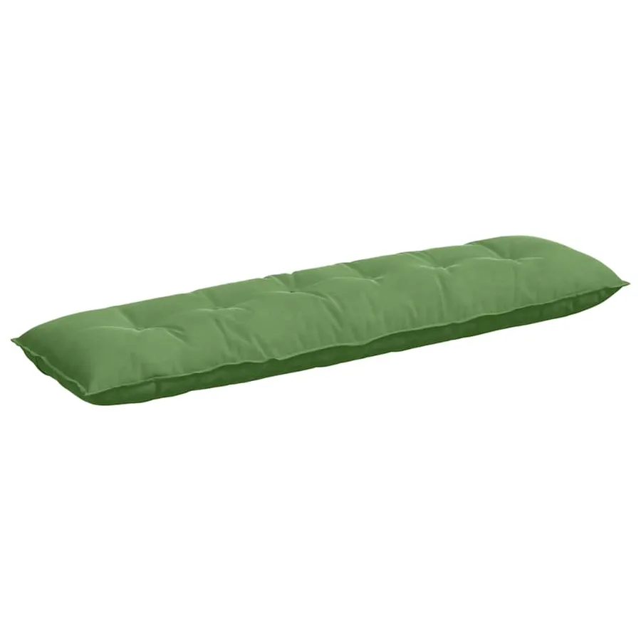 Coussin de Dos Vert clair 180 x 50 cm Tissu en velours côtelé - 2