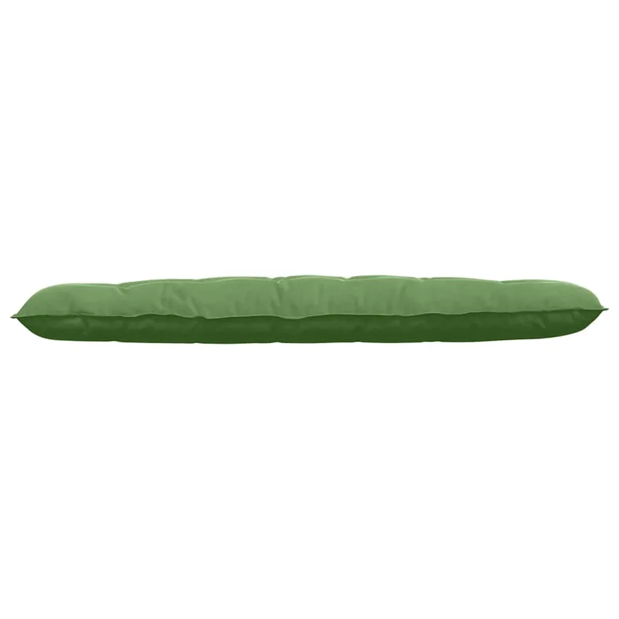 Coussin de Dos Vert clair 180 x 50 cm Tissu en velours côtelé - 5