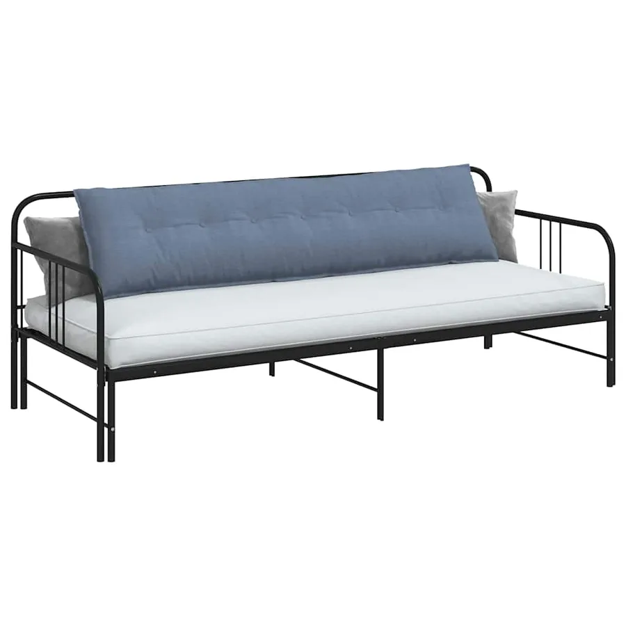 Coussin de Dos Bleu 200 x 50 cm Tissu en velours côtelé - 3