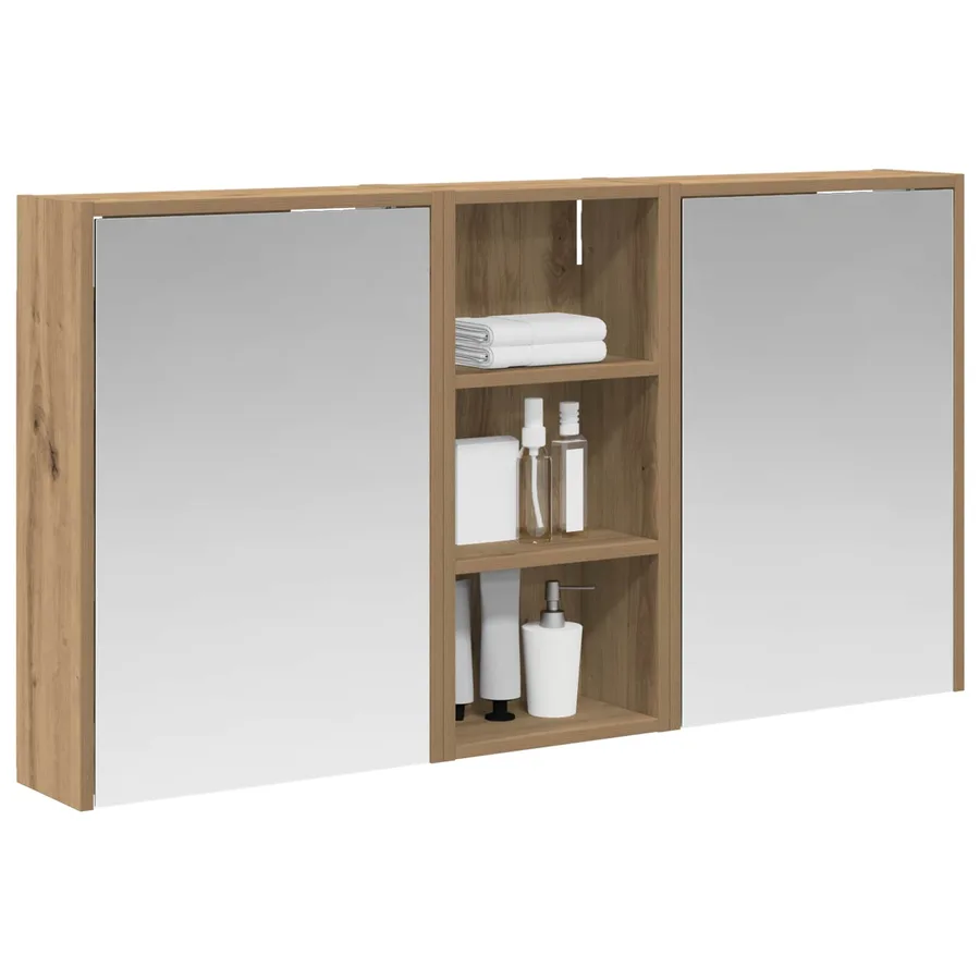 Ensemble de Meubles de Salle de Bain 3 pc 116 x 16 x 62,5 cm - 3
