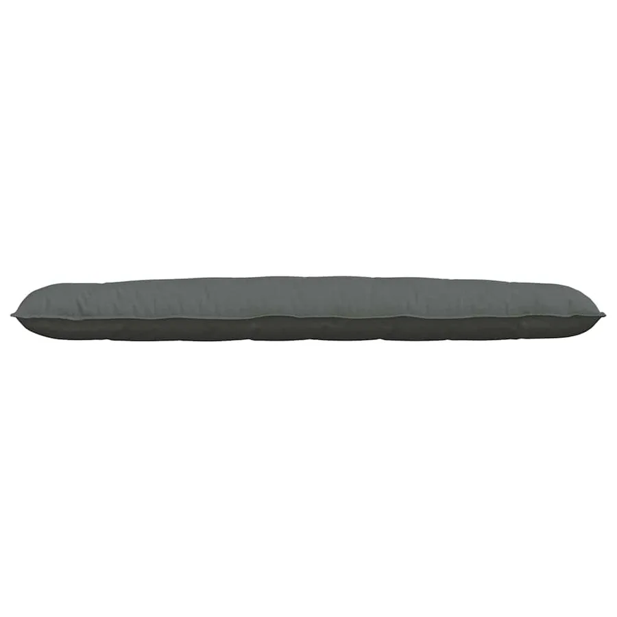 Coussin de Dos Gris foncé 200 x 19 x 50 cm tissu - 5