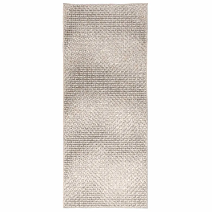 Tapis de surface Rectangulaire FARO Crème 150 x 80 cm Polyester - 2