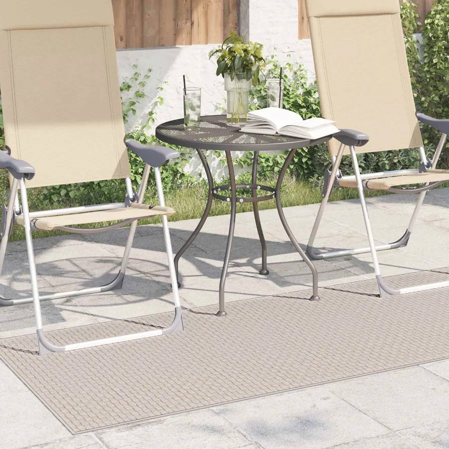 Tapis de surface Rectangulaire FARO Crème 150 x 80 cm Polyester - 3