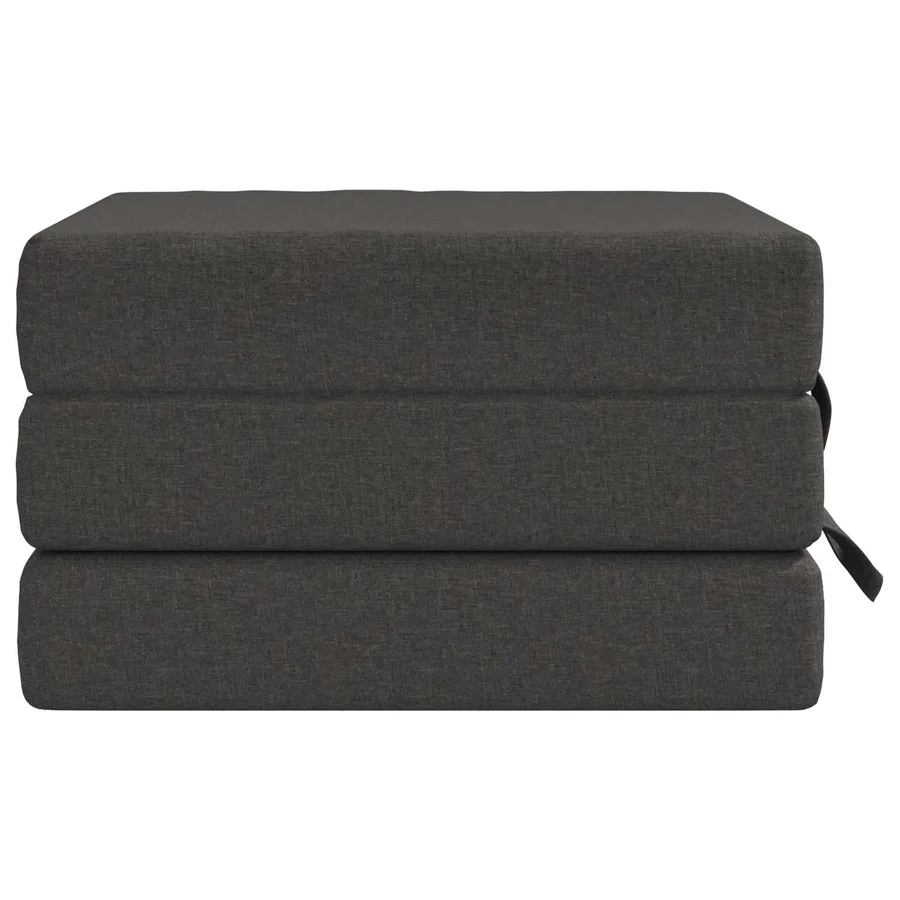 Canapé-lit pliable 90 x 67 x 45 cm Gris foncé - 4