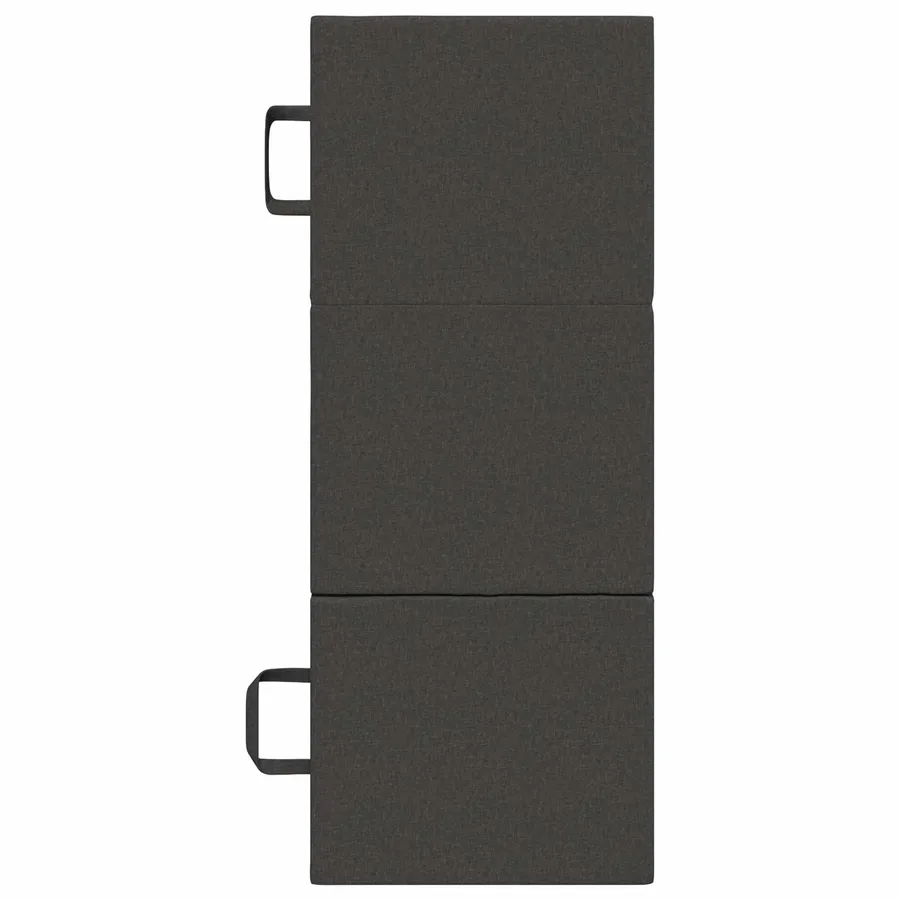 Canapé-lit pliable 90 x 67 x 45 cm Gris foncé - 6