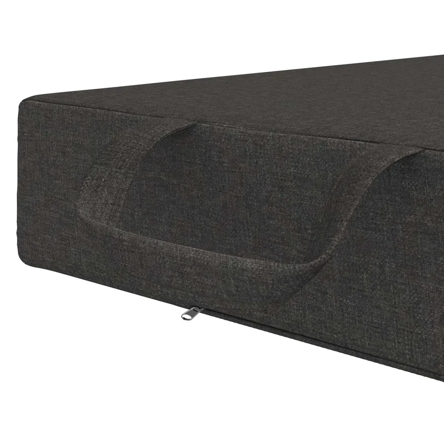 Canapé-lit pliable 90 x 67 x 45 cm Gris foncé - 7