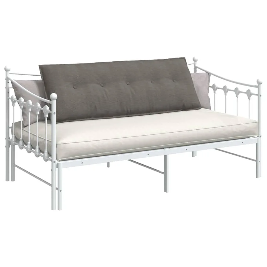 Coussin de Dos Gris clair 140 x 50 cm Tissu en velours côtelé - 3
