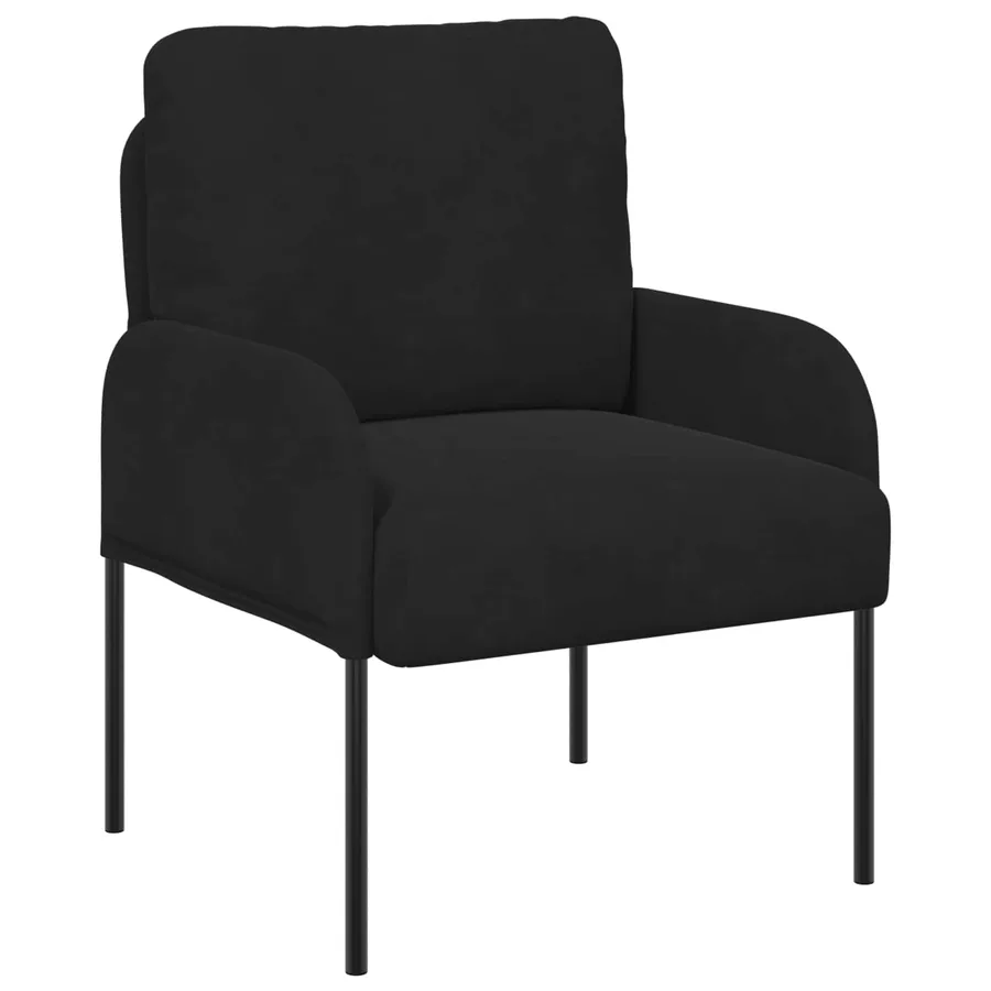 Ensembles de canapés 3 pcs Noir 115 x 56 x 80 cm Contreplaqué - 4