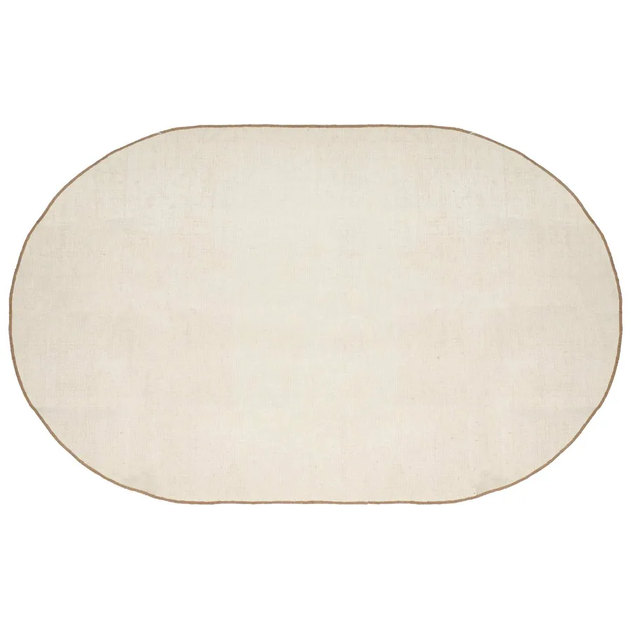 Tapis de surface Naturel 152 x 245 cm Jute - 2