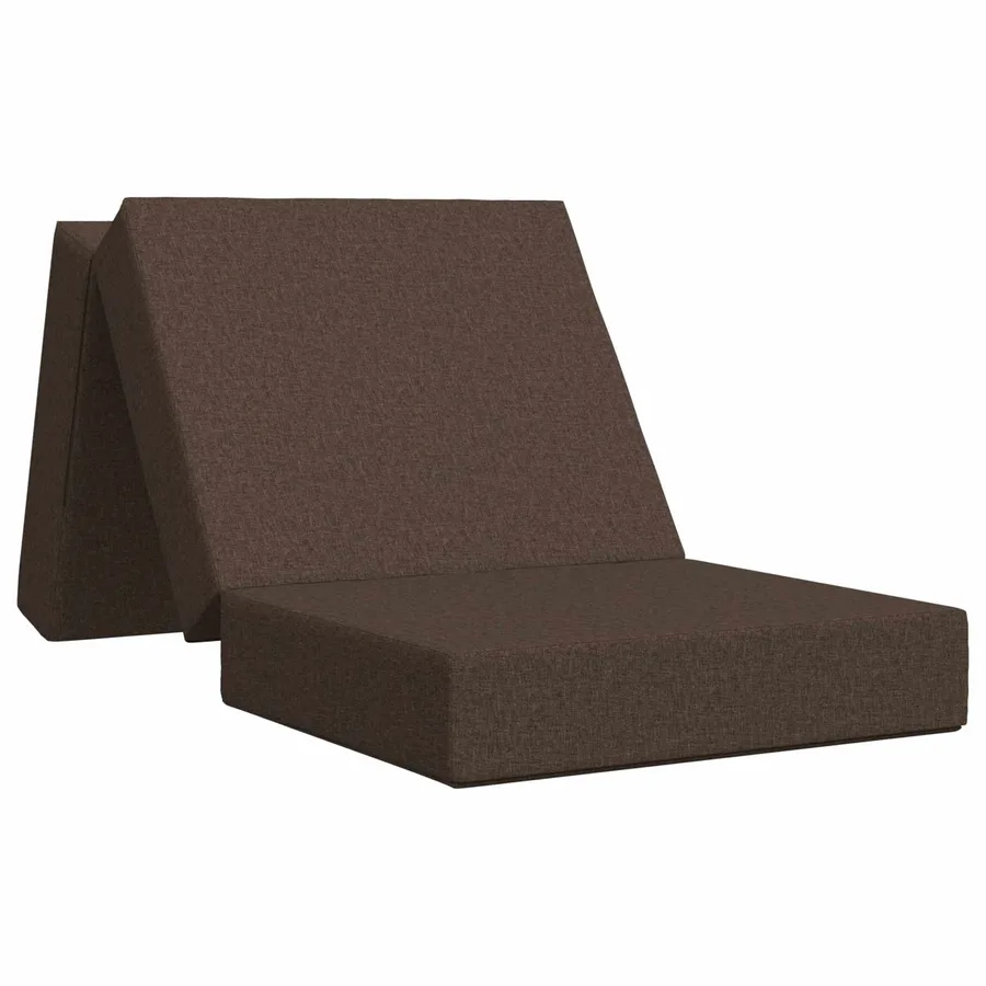 Canapé-lit pliable 75 x 67 x 45 cm Taupe - 2
