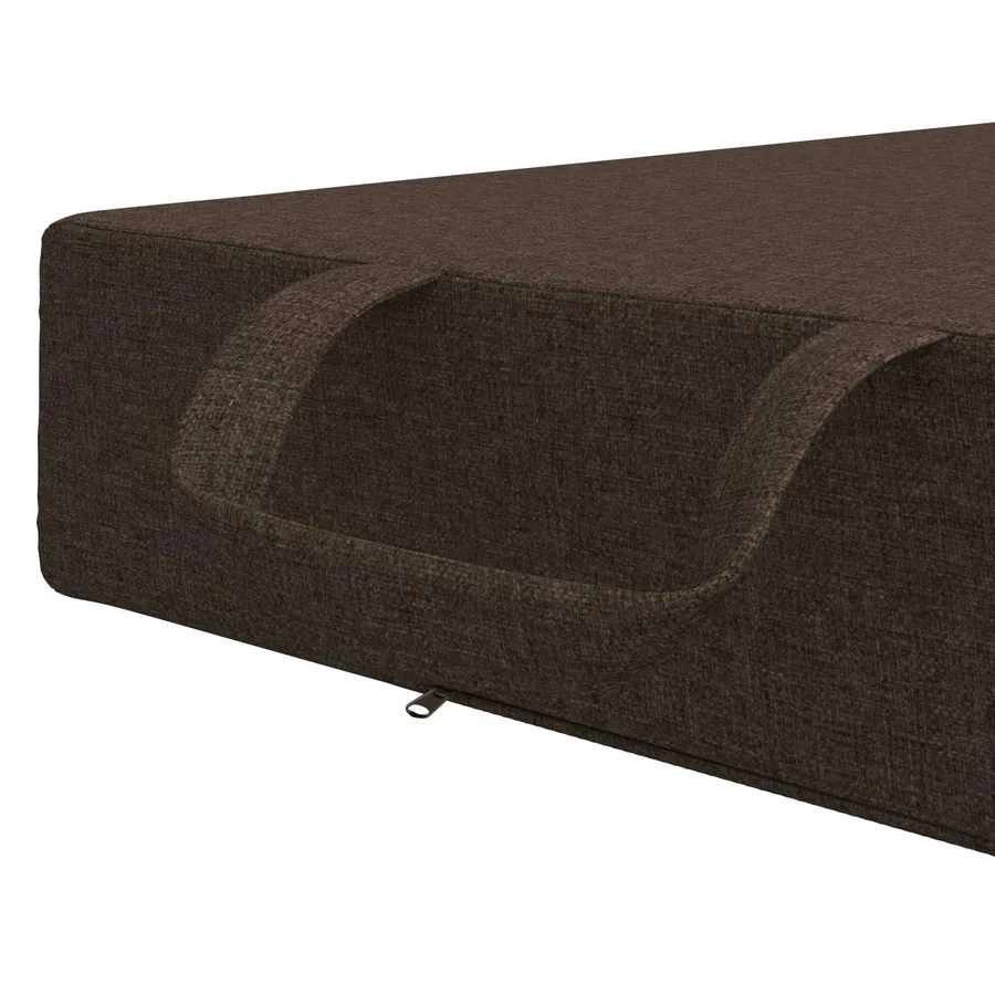 Canapé-lit pliable 75 x 67 x 45 cm Taupe - 7