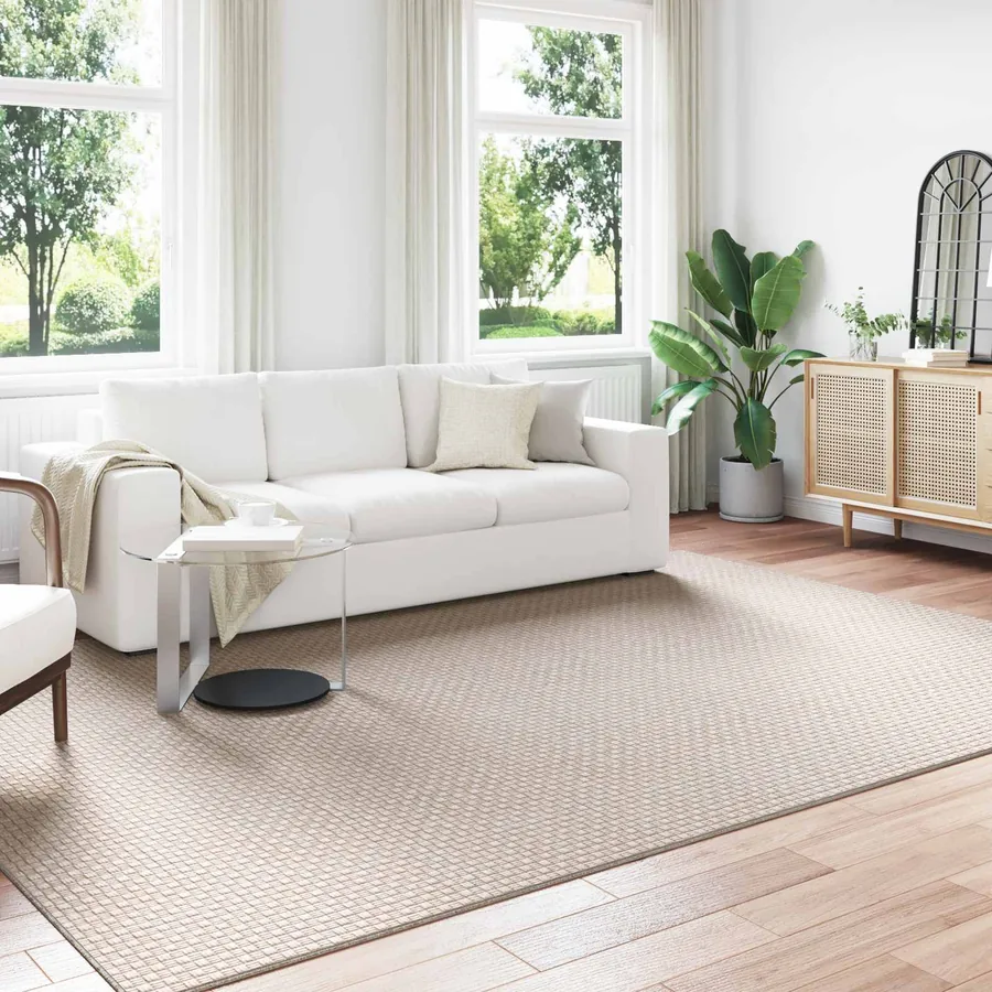 Tapis de surface Rectangulaire FARO Crème 280 x 200 cm