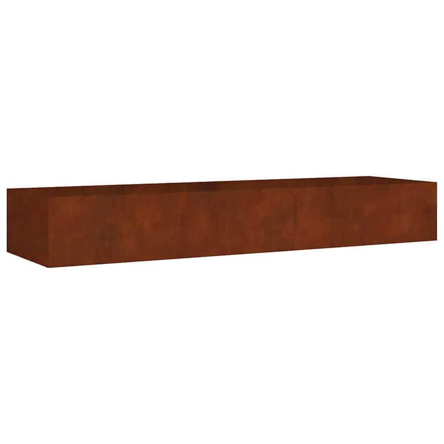 Lit surélevé de jardin 280x80x40 cm acier corten - 2