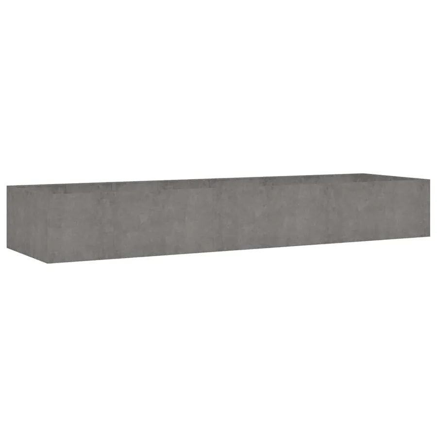Lit surélevé de jardin 280x80x40 cm acier corten - 3