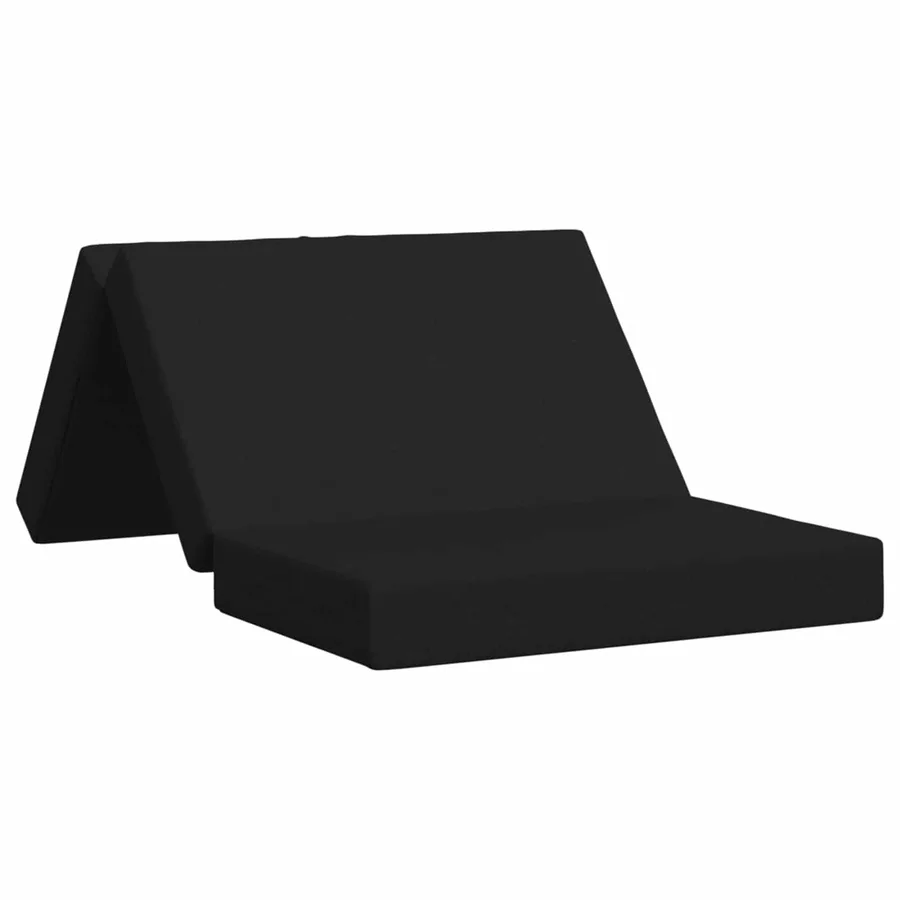 Canapé-lit pliable 100 x 67 x 45 cm Noir - 2