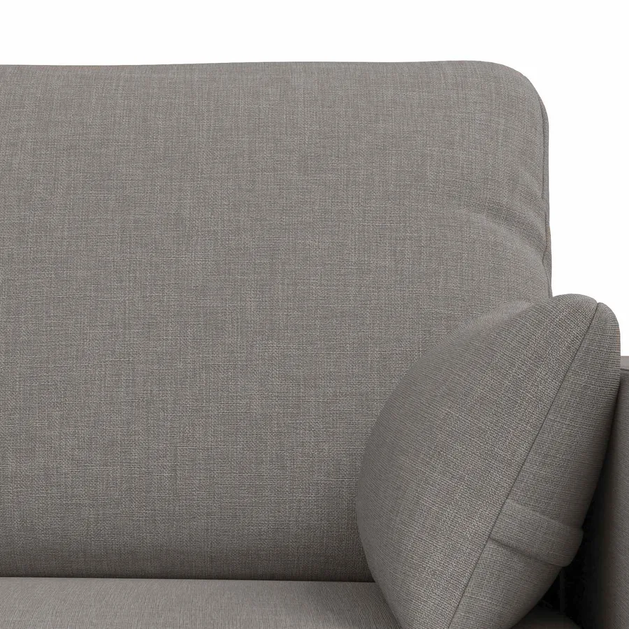 Ensemble de Canapés 2 pcs Taupe 158 x 78 x 80 cm tissu - 6