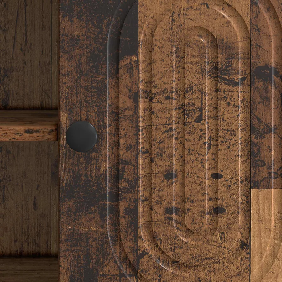 Meuble TV Bois ancien 150 x 31 x 50 cm Bois d'ingénierie - 8