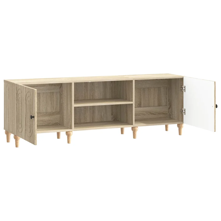 Meuble TV Chêne Sonoma 150 x 31 x 50 cm Bois d'ingénierie - 5