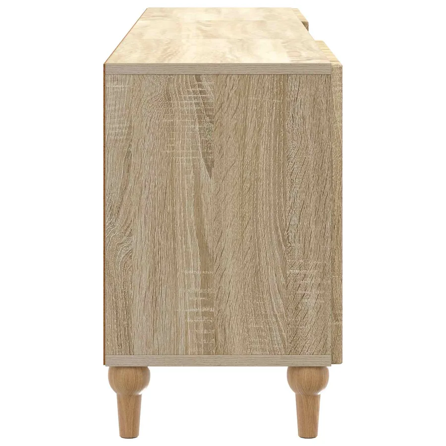 Meuble TV Chêne Sonoma 150 x 31 x 50 cm Bois d'ingénierie - 7