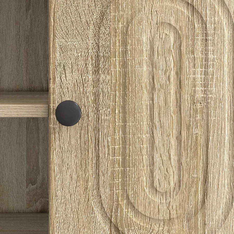 Meuble TV Chêne Sonoma 150 x 31 x 50 cm Bois d'ingénierie - 8