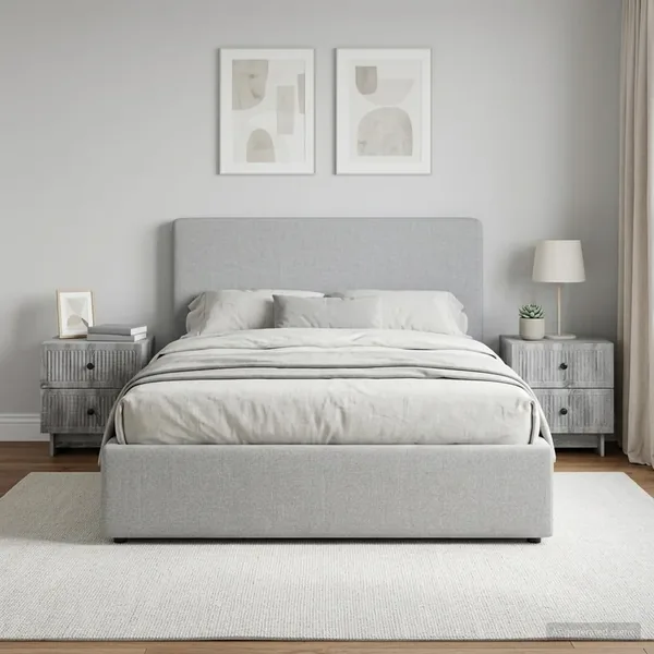 Cabinet de chevet 2 pcs Sonoma gris 43 x 34,5 x 47,5 cm