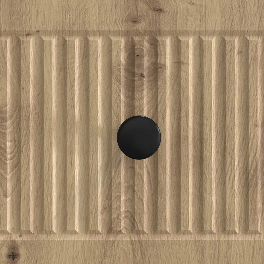 Meuble TV 147 x 34,5 x 30 cm Chêne artisanal Bois d'ingénierie - 8