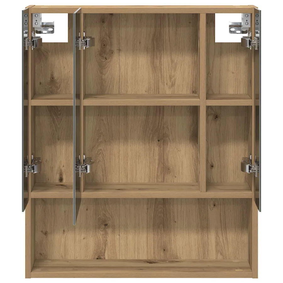 Armoire Miroir de Salle de Bain Chêne artisan 60 x 14.5 x 70 cm - 6