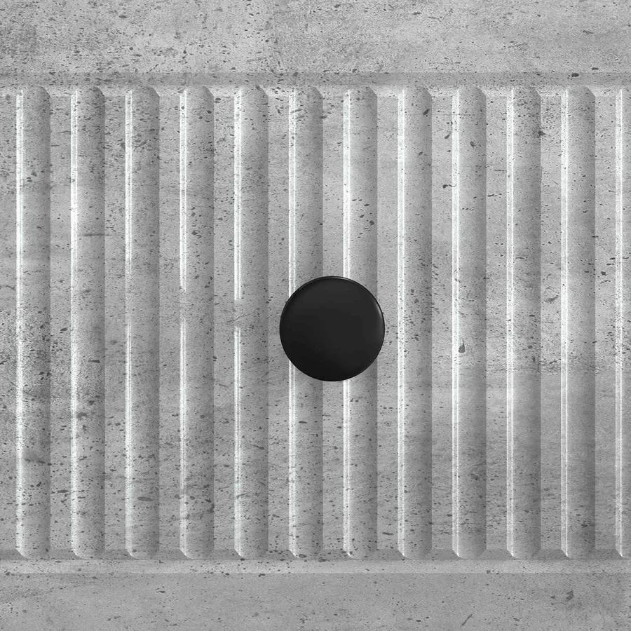 Meuble TV Gris béton 147 x 34,5 x 30 cm Bois d'ingénierie - 10