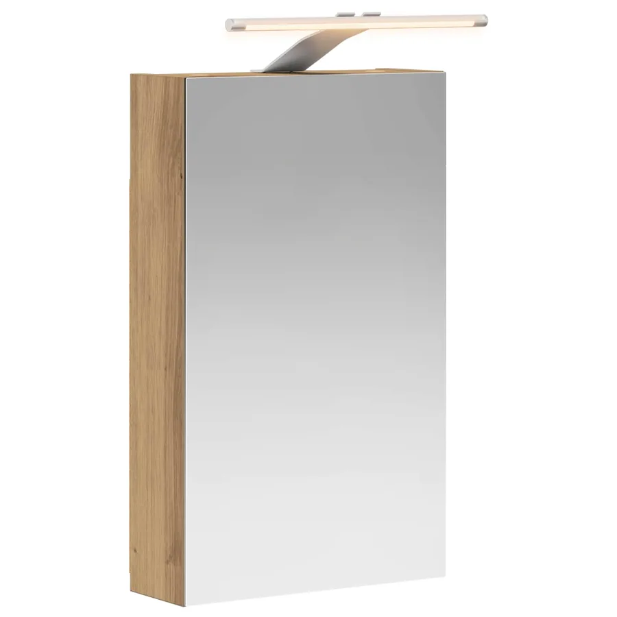 Armoire Miroir de Salle de Bain Chêne artisan 30 x 10,5 x 50 cm - 2