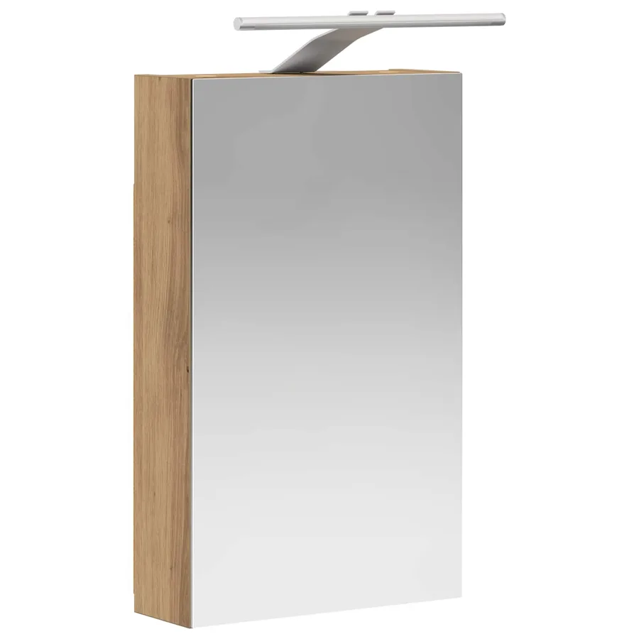 Armoire Miroir de Salle de Bain Chêne artisan 30 x 10,5 x 50 cm - 5