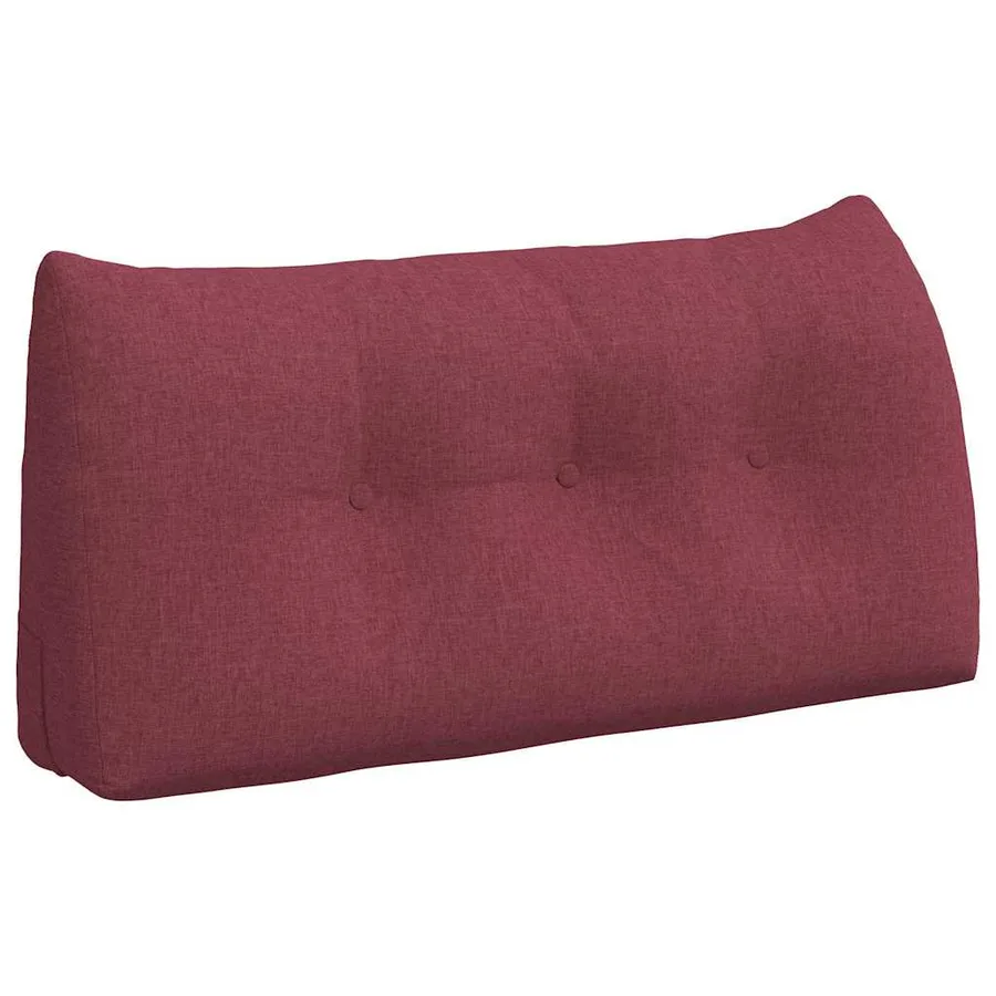 Coussin de Dos Bordeaux 100 x 24 x 50 cm tissu - 2