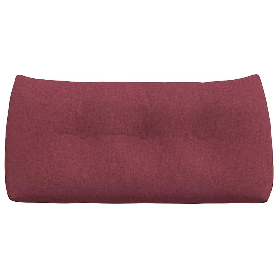 Coussin de Dos Bordeaux 100 x 24 x 50 cm tissu - 6