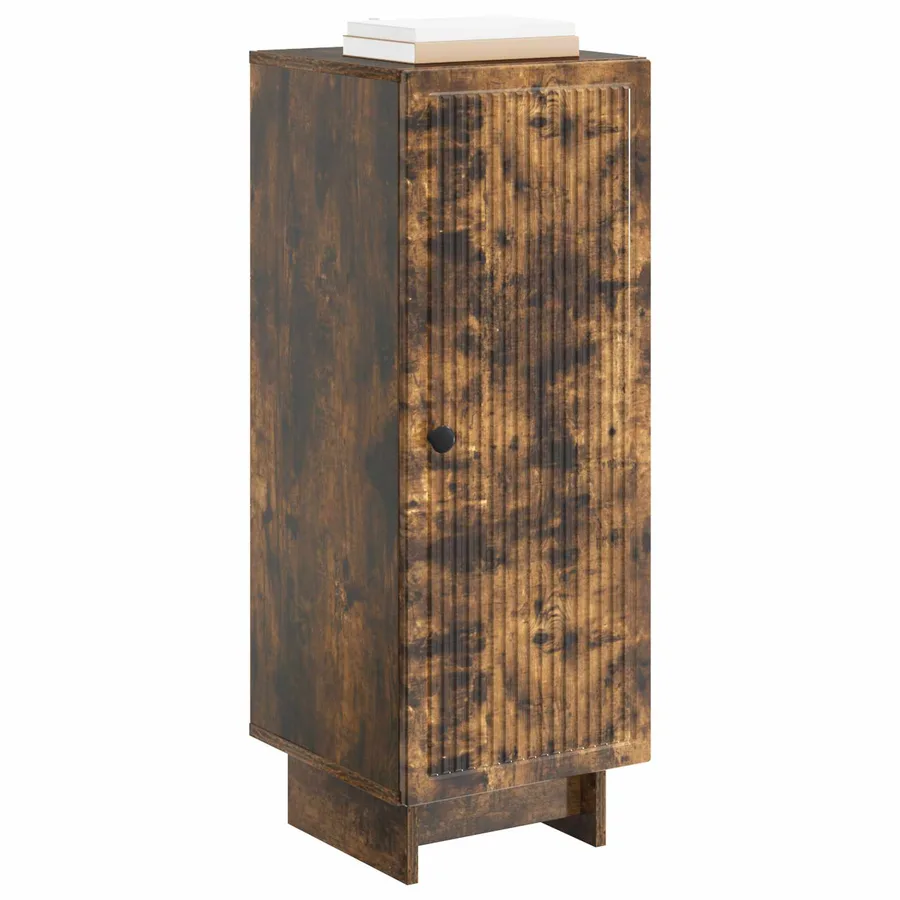 Buffet Chêne fumé 33 x 34,5 x 90 cm Bois d'ingénierie - 3