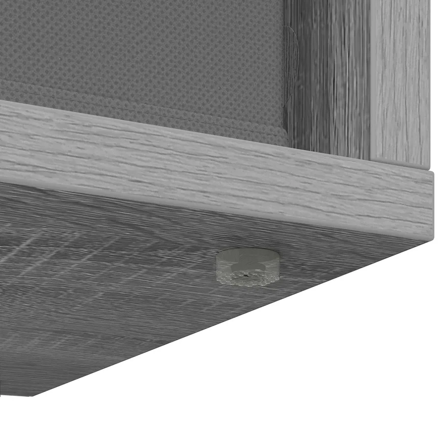 Basboard avec tiroir Gris Sonoma 102 x 32 x 48,5 cm - 11