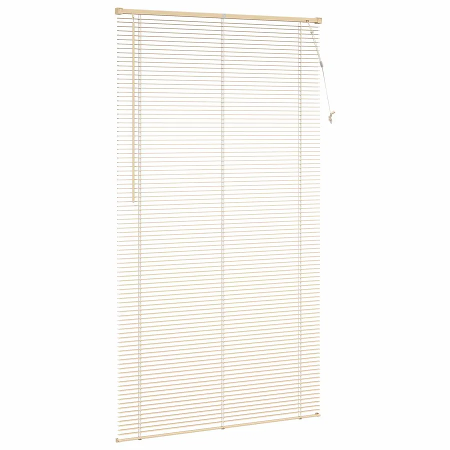 Store Vénitien Marron clair avec motif 213 x 110 cm 25 mm PVC - 5