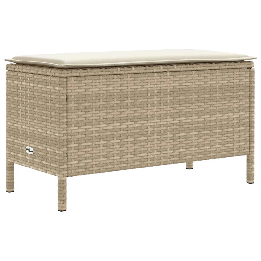 Ensembles de meubles 5 pcs Beige et crème Rotin PE - 7
