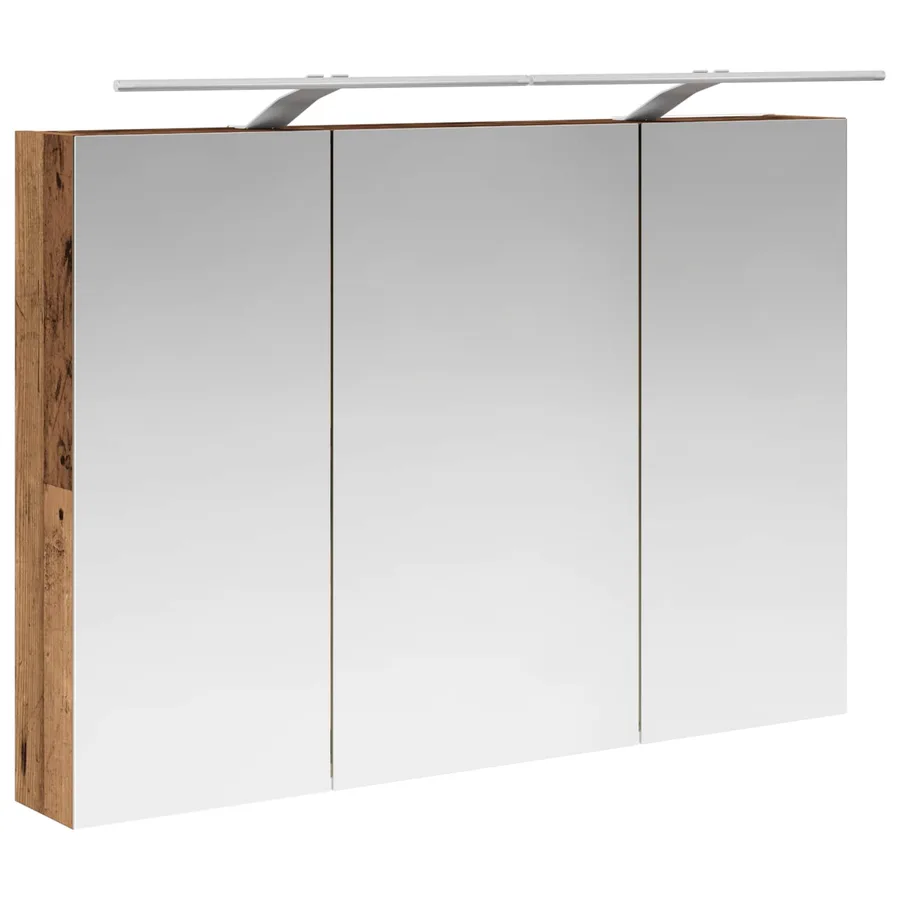 Armoire Miroir de Salle de Bain Bois ancien 100 x 14,5 x 70 cm - 5