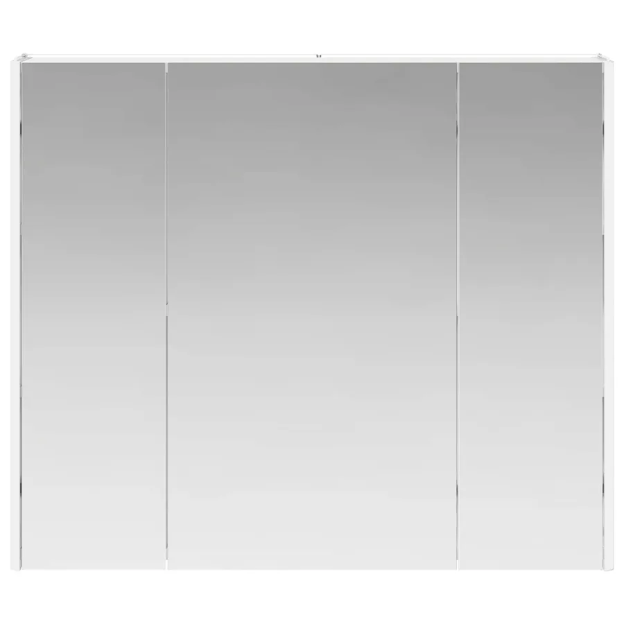 Armoire Miroir de Salle de Bain Blanc 83,5 x 15,5 x 70 cm - 6