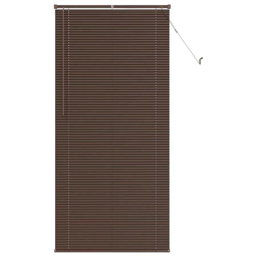 Store Vénitien Marron foncé avec motif 213 x 70 cm 25 mm PVC - 2