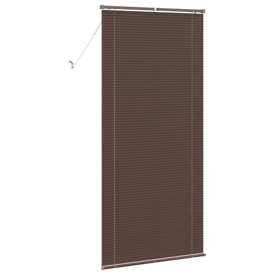 Store Vénitien Marron foncé avec motif 213 x 70 cm 25 mm PVC - 6