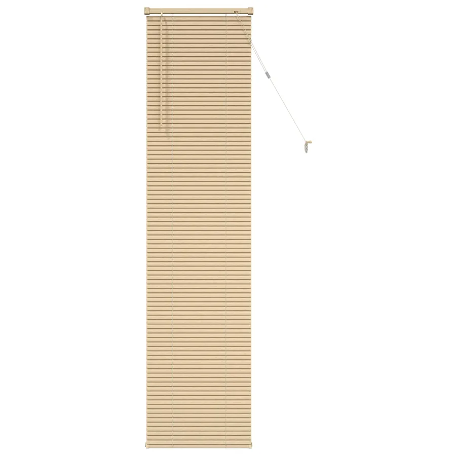 Store Vénitien Marron clair avec motif 213 x 40 cm 25 mm PVC - 2