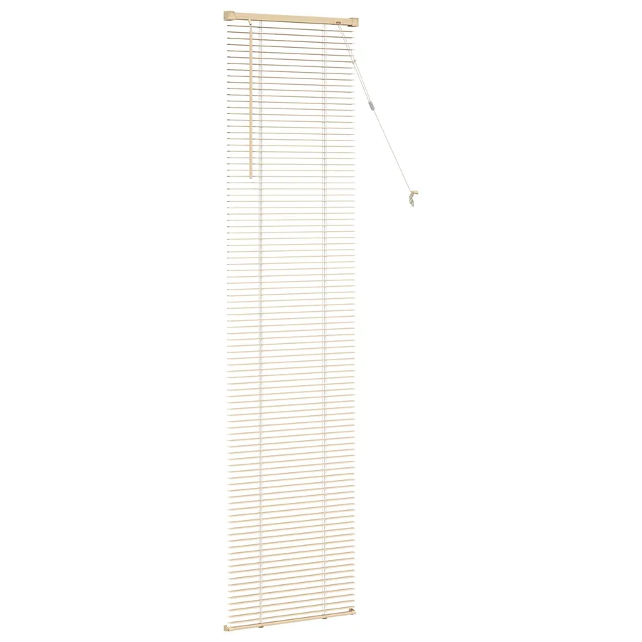 Store Vénitien Marron clair avec motif 213 x 40 cm 25 mm PVC - 5