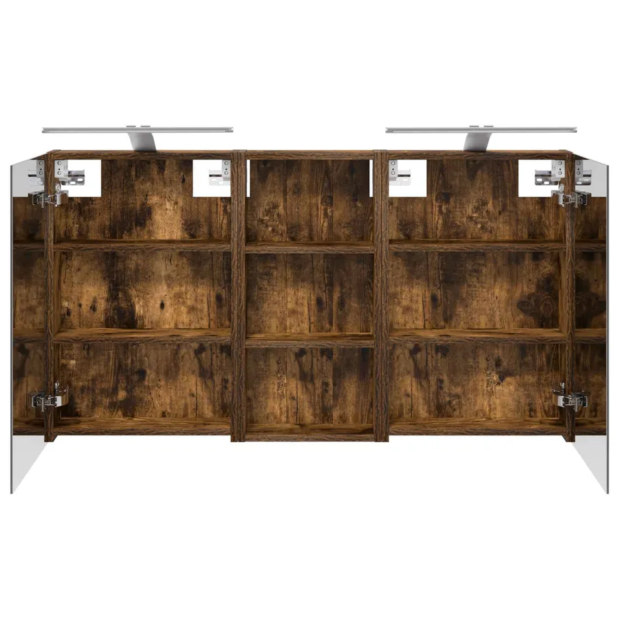 Ensemble de Meubles de Salle de Bain 3 pcs 110 x 10,5 x 60,5 cm - 7