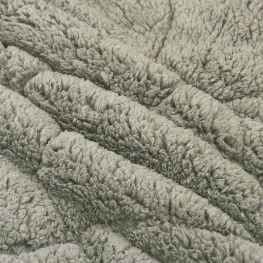 Duvet d'hiver Matelassé Gris clair 240 x 260 cm - 6