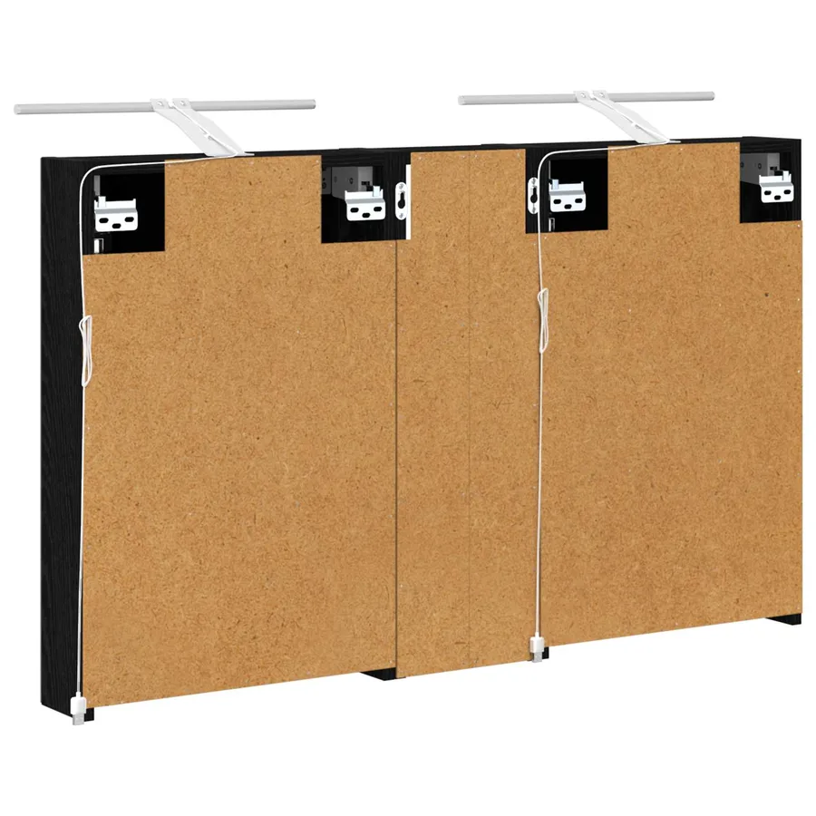 Ensemble de Meubles de Salle de Bain 3 pcs 100 x 10,5 x 60,5 cm - 9