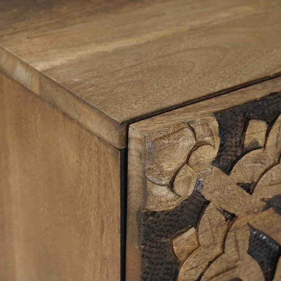 Cabinet de chevet 2 pcs Marron 40 x 33,5 x 46 cm - 7