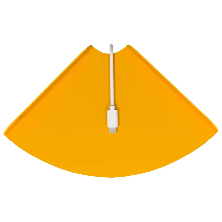 Étagère flottante 4 pcs Jaune moutarde 18 x 18 x 2 cm - 9