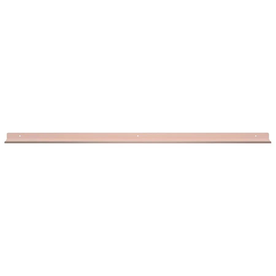 Étagère flottante 2 pcs Rose 100 x 9 x 2,5 cm Acier - 5